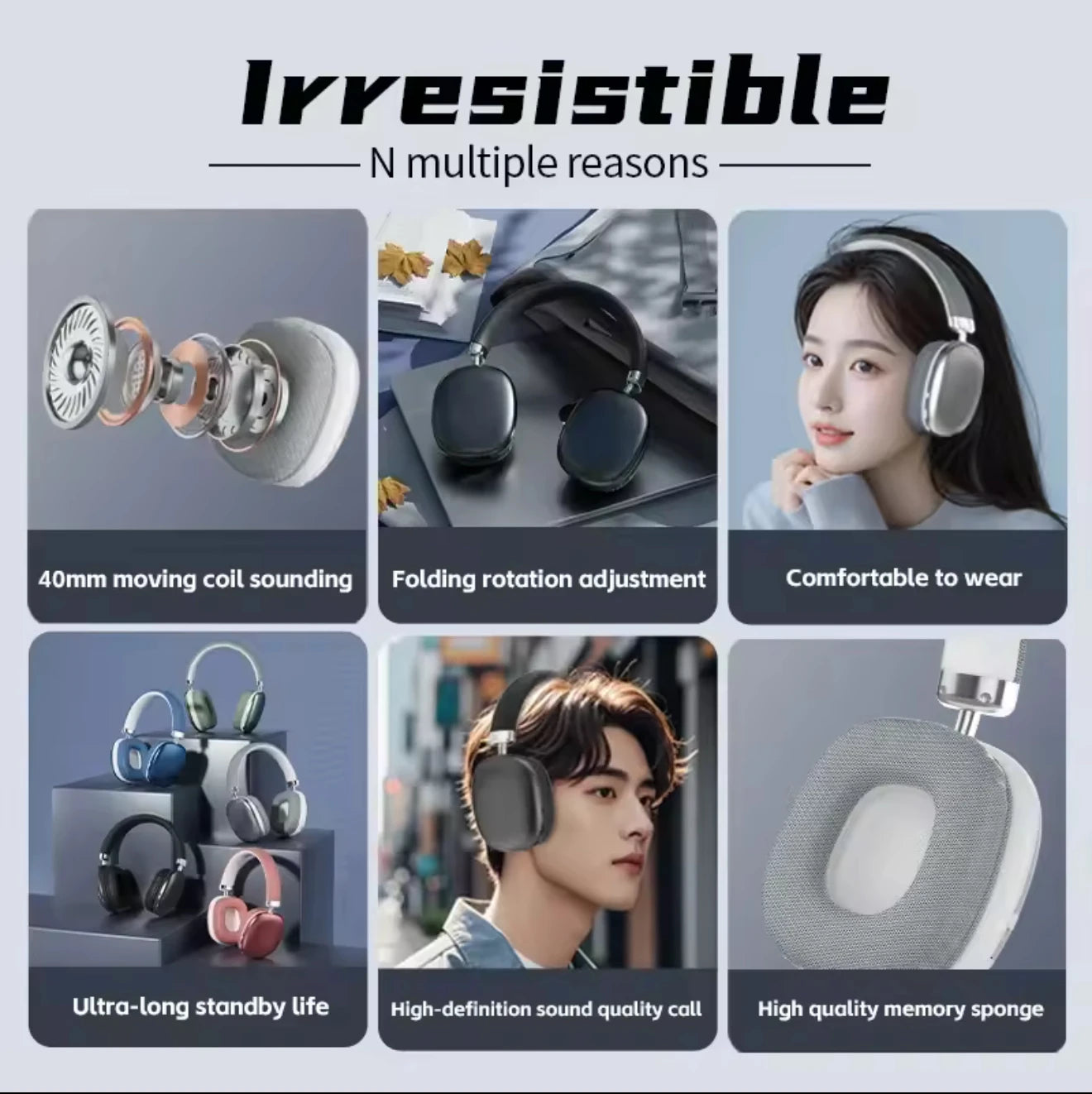 NEW T10 Air Pro Max Wireless Bluetooth Earphones Headphones Headset Sports Gaming Headset Noise Cancelling Headphone With Mic