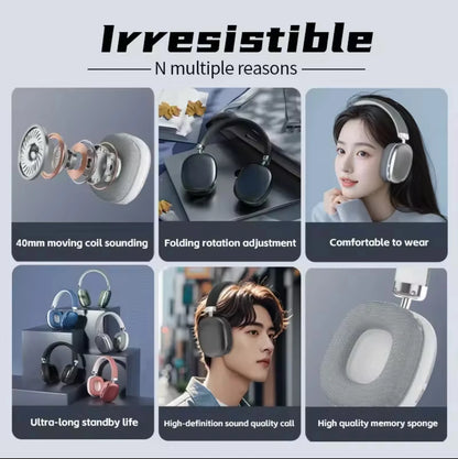 NEW T10 Air Pro Max Wireless Bluetooth Earphones Headphones Headset Sports Gaming Headset Noise Cancelling Headphone With Mic